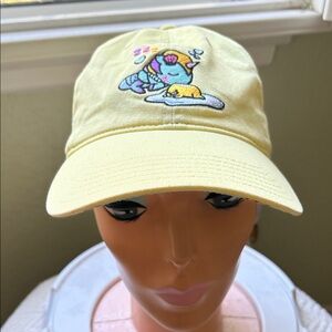 tokidoki Yellow Cap with Colorful Embroidery